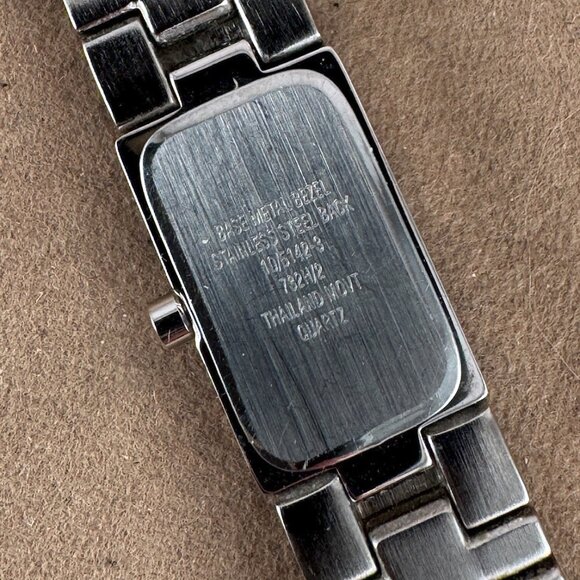 Vintage Anne Klein Diamond Watch 6.5 inch Bracelet Mineral Crystal main image 6